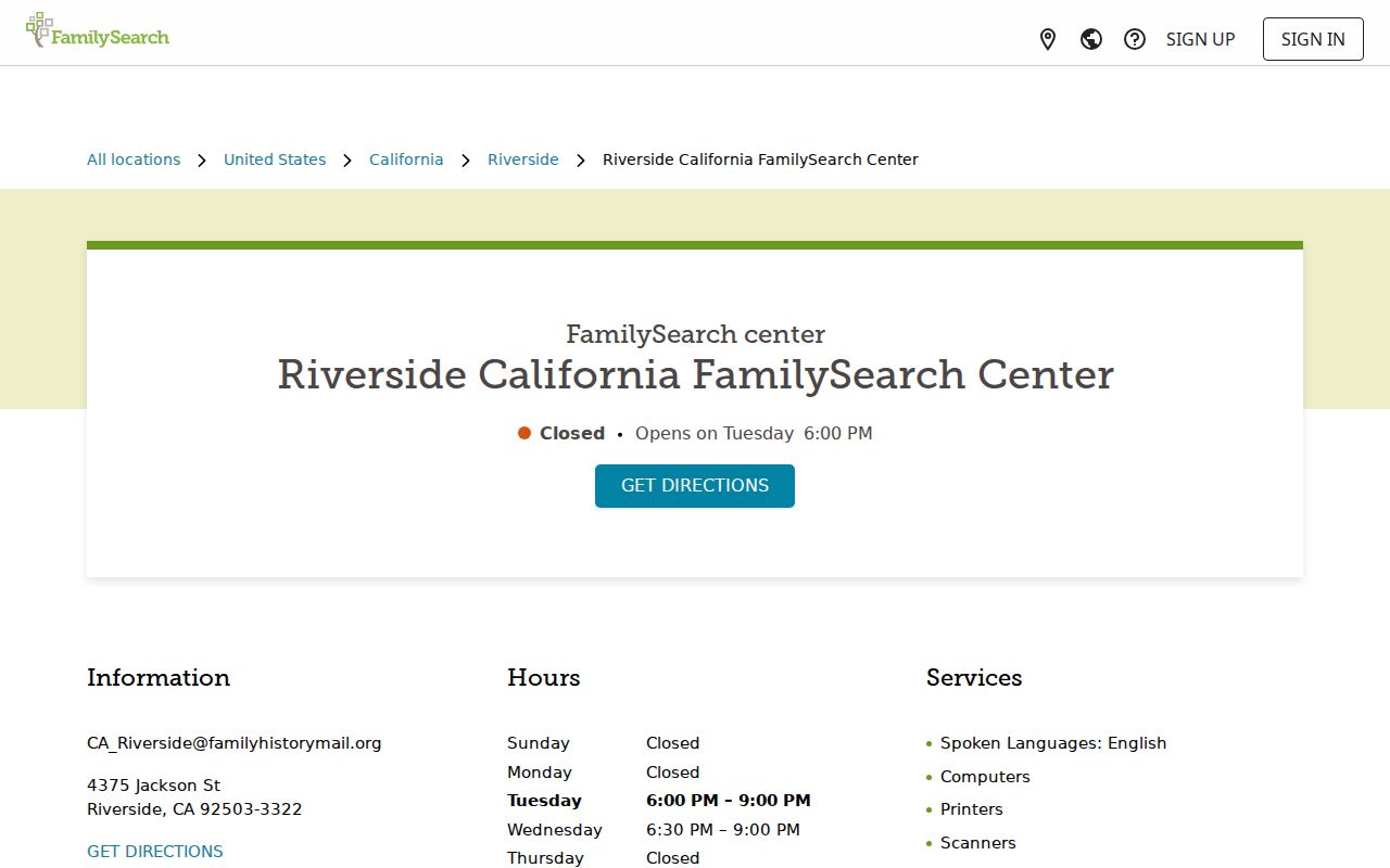 Lake Elsinore people directories genealogy access at FamilySearch