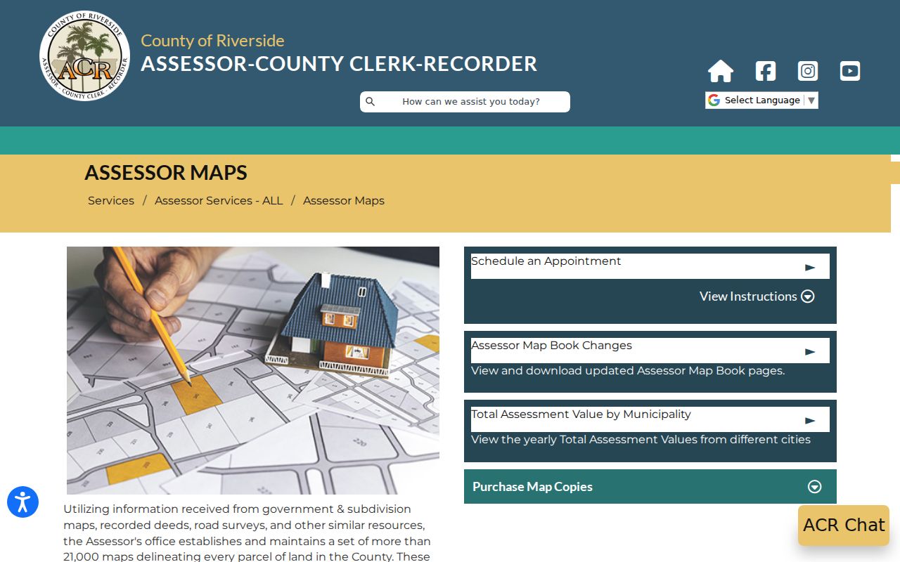 Lake Elsinore public records assessor maps and RivCoView guidance